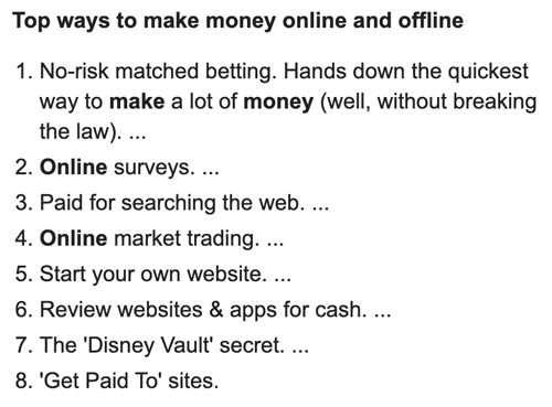 speaking, 10 ways to really make money online